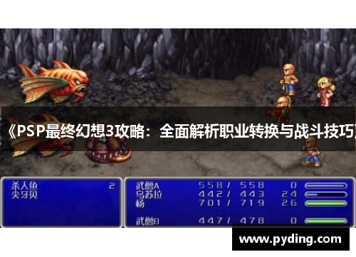 《PSP最终幻想3攻略：全面解析职业转换与战斗技巧》